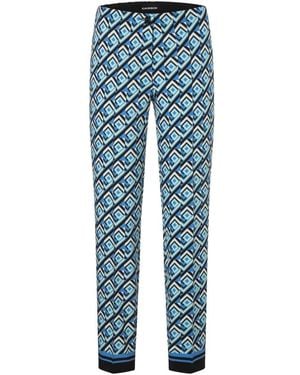 Cambio Slim-Fit Trousers - Blue