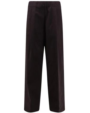 Semicouture Wide Broeken - Zwart