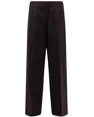 Semicouture Wide Trousers - Black