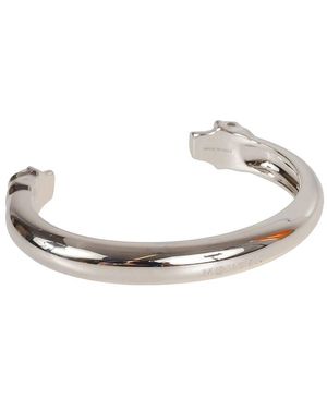 McQueen Twin Skull Armband - Mettallic