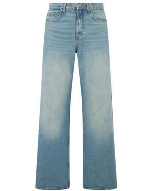 Roberto Cavalli Wide Jeans - Azul