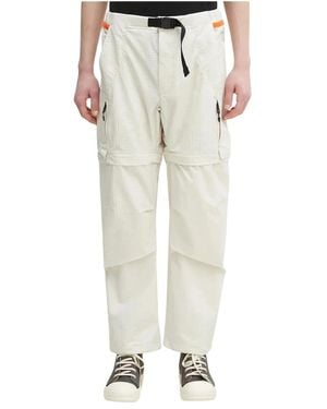 Napapijri Straight Trousers - Natural