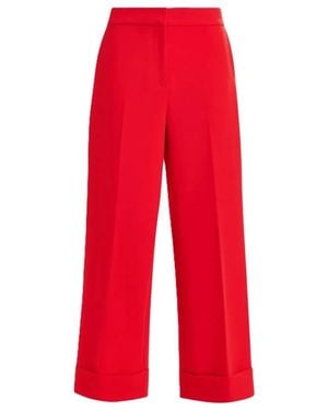 Essentiel Antwerp Wide Trousers - Rood