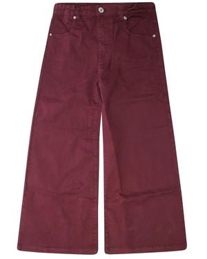 Dixie Wide Trousers - Rojo