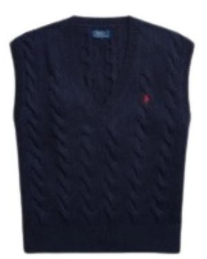 Polo Ralph Lauren V-Neck Knitwear - Blue