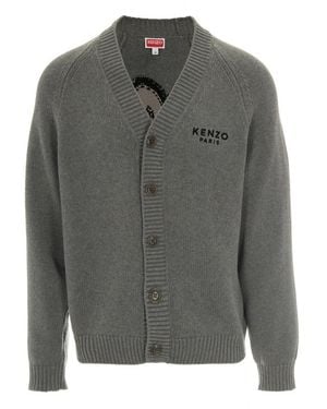 KENZO Cardigans - Gray