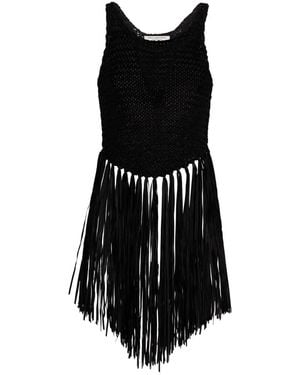 Philosophy Di Lorenzo Serafini Sleeveless Tops - Black