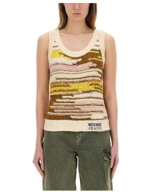 Moschino Sleeveless Tops - Green