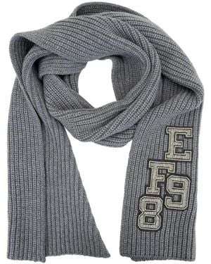 Elisabetta Franchi Winter Scarves - Grey