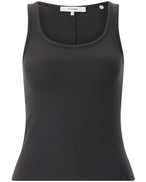 FRAME Sleeveless Tops - Negro