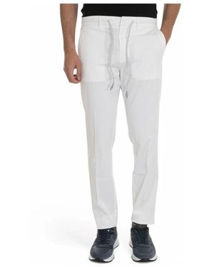 Harmont & Blaine Slim-Fit Trousers - Grigio