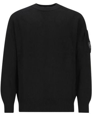 C.P. Company Round-Neck Knitwear - Negro