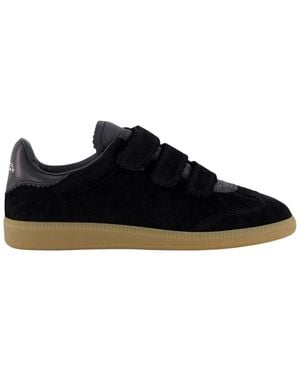 Isabel Marant Schwarzer Wildleder Sneaker Für Damen