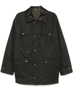 Fendi Light Jackets - Black