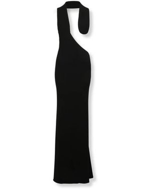 Tom Ford Kleedjes ,Zwart ,Impossible Asymmetric Backless Dress