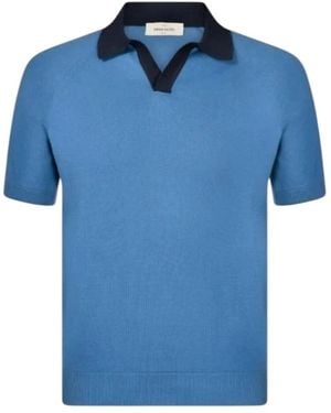 Gran Sasso Polo Shirts - Bleu