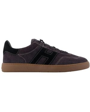 Hogan Schoenen ,Zwart ,Leer Cool Allacciato H