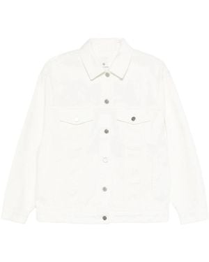 Anine Bing Denim Jackets - Blanco