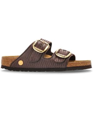 Birkenstock Sliders - Brown