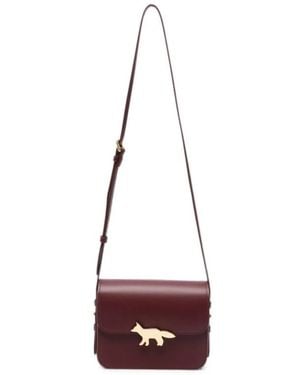 Maison Kitsuné Cross Body Bags - Red
