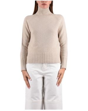 Max Mara Truien & Vesten ,Wol Mantova Coltrui - Naturel