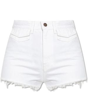 Chloé Denim Shorts - White