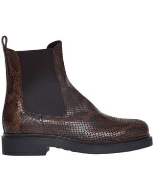 Agl Attilio Giusti Leombruni Chelsea Boots - Marron