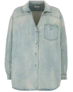 1989 STUDIO Denim Shirts - Green