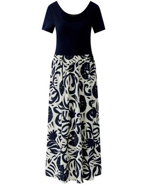 Ouí A-Shape Maxi Jurk - Zwart