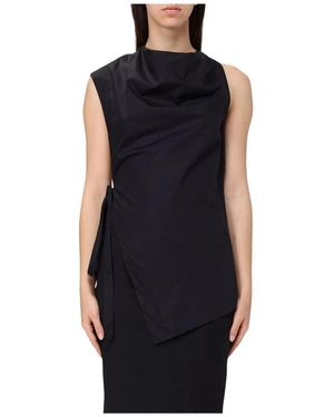 Roberto Collina Sleeveless Tops - Nero