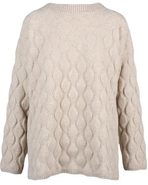FILIPPO DE LAURENTIIS Round-Neck Knitwear - Blanco