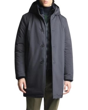 Fay Single-Breasted Coats - Negro