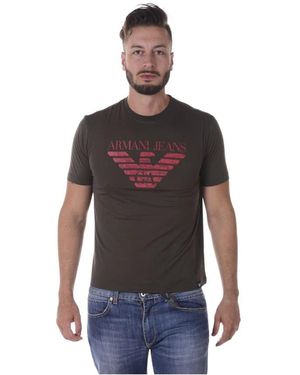 Armani Jeans Tops ,Groen ,T-Shirts