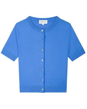 FABIENNE CHAPOT Cardigans - Azul