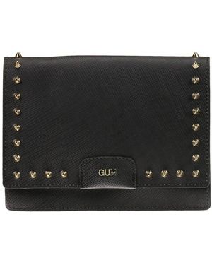 Gum Metallnieten Clutch - Schwarz