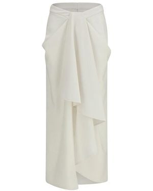 Givenchy Wickelrock Lang - Weiß