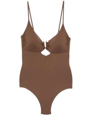 Fisico One-Piece - Marrón