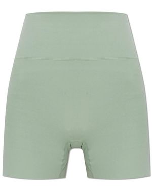Nike Fitness ,Groen ,Nylon Zenvy High-Waisted 13 Cm Biker Shorts