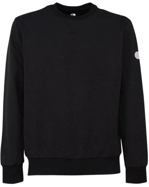 People Of Shibuya Hoodies & Sweatvesten ,Zwart ,Katoen Crewneck Sweatshirt