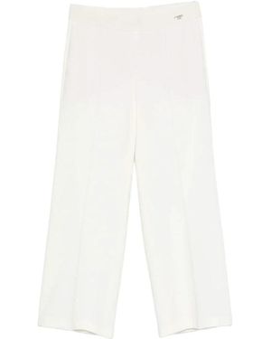 Cambio Wide Trousers - White