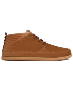 Volta Footwear Classic Nabuk Boot - Braun