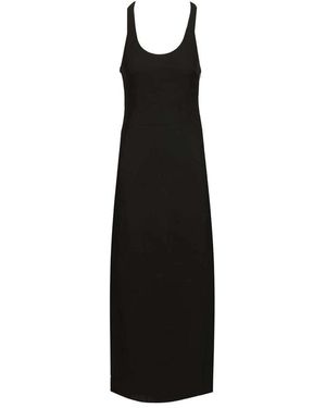 Matteau Fluid Racer Back Dress - Zwart