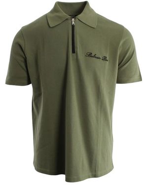 Balmain Polo Shirts - Green