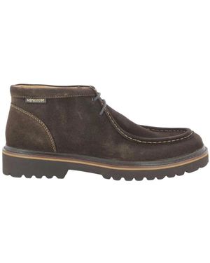 Mephisto Lace-Up Boots - Bruin