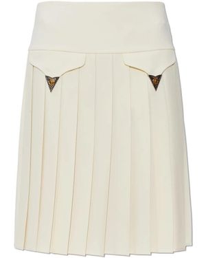 Versace Midi Skirts - White