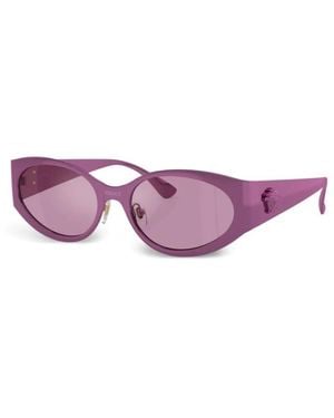 Versace Roze Zonnebril 1503Ak Stijl - Paars