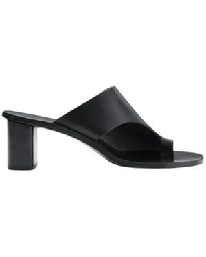 Atp Atelier Heeled Mules - Black