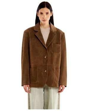 ViCOLO Leather Jackets - Marron