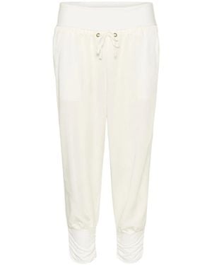 Cream Broeken ,Wit ,Polyester Crlinee Pant