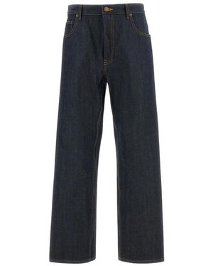 Thom Browne Wide Jeans - Blue